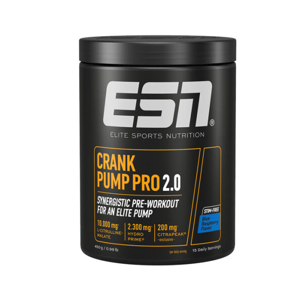 ESN Crank Pump Pro Booster 450g Blue Raspberry