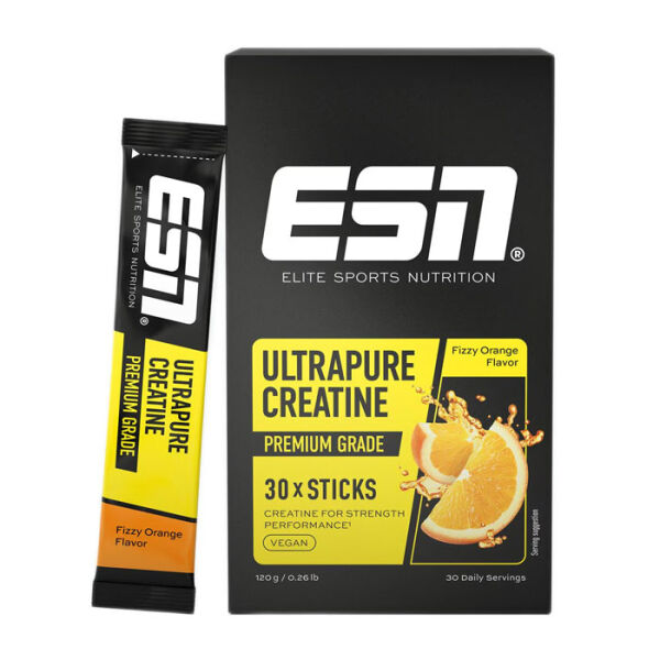 ESN Ultrapure Creatine Sticks 30 Sticks je 4 g Fizzy Orange