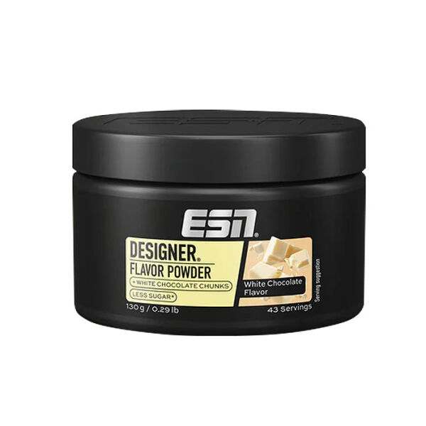 ESN Designer Flavor Powder 130 g White Chocolate